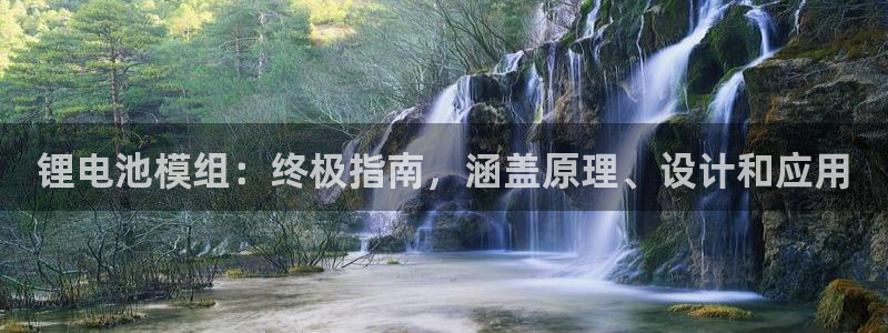 尊龙凯时d5138：锂电池模组：终极指南，涵盖原理、设计和应用
